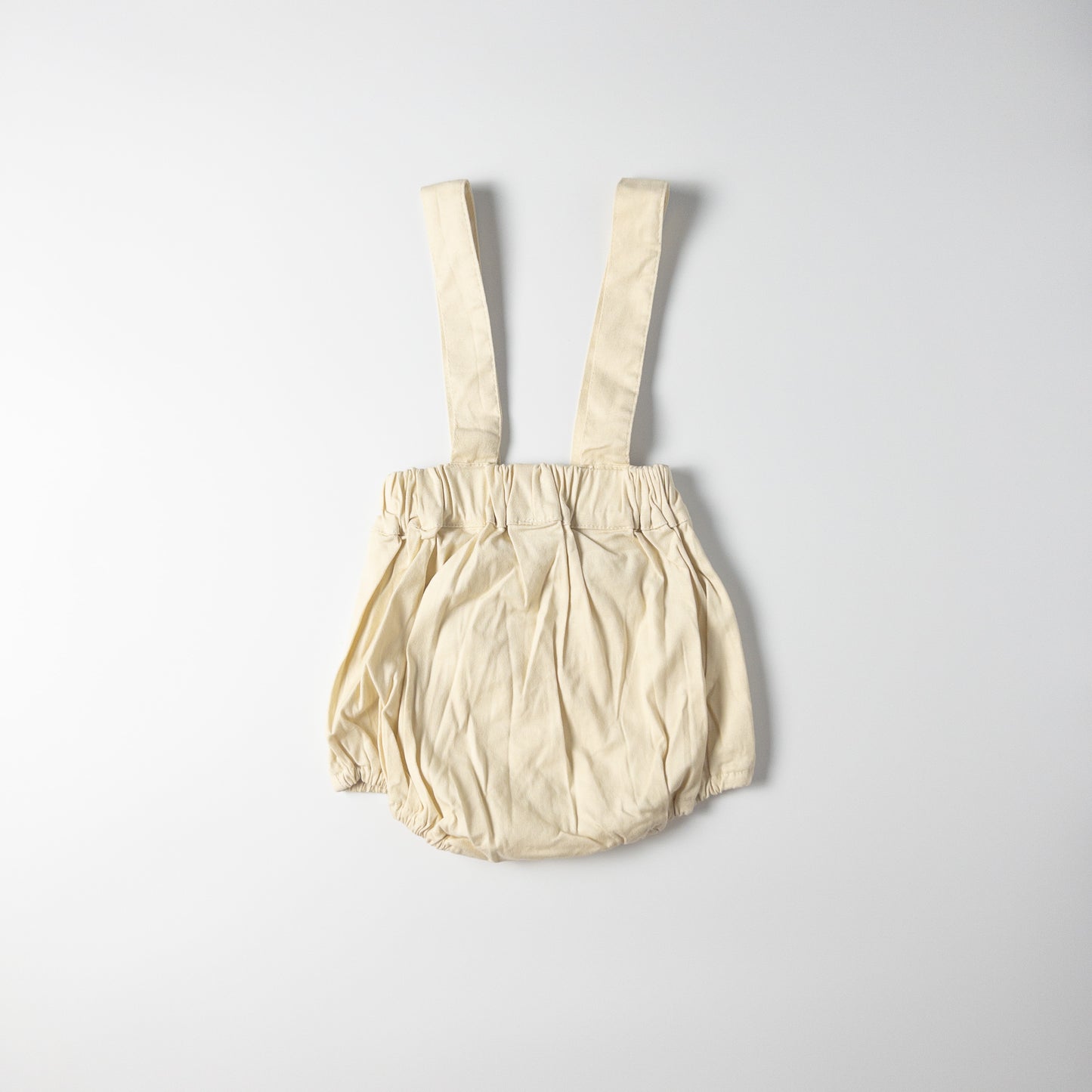 2-piece Ivory Amber Overalls Set